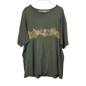 Vintage 2000s Speedo Size XL T Shirt Short Sleeve Hawaii Floral Beach Surf